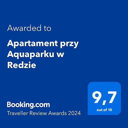 Apartament Przy Aquaparku W Redzie Rumia Kültér fotó